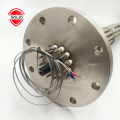 15KW flanged immersion heaters flange tubular oil heater